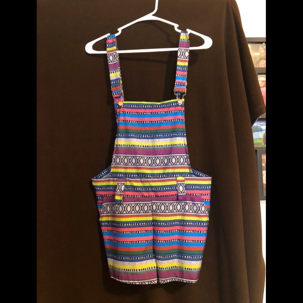 Bohemian inspired overalls
